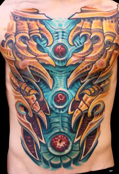 Biomechanical Tattoo by Cris Gherman | Post 11789 | Biomechanical tattoo, Biomechanical  tattoo design, Ripped skin tattoo